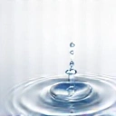 A stylized icon representing purity, possibly a drop of water or a clean leaf.